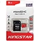 کارت حافظه microSDHC کینگ استار کلاس 10 استاندارد UHS-I U1 سرعت 85MBps همراه با آداپتور SD ظرفیت 8 گیگابایت